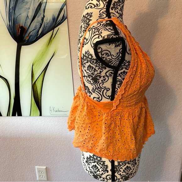 Must bundle orange tank top shirt size medium - Picture 2 of 4